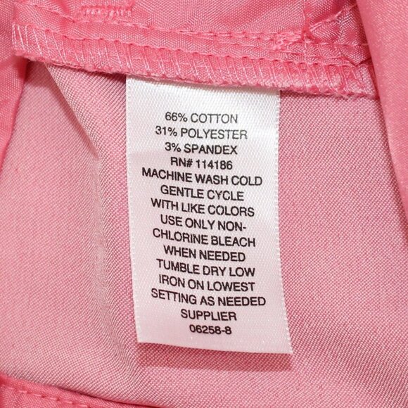 24 New Liz Claiborne Pink Pants Emma Style Women Size 10 - Picture 5 of 5